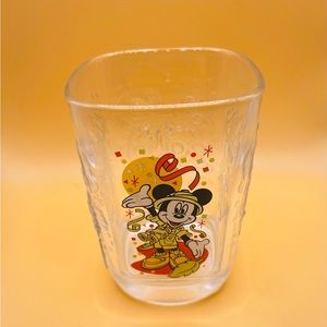 Disney Mickey Mouse McDonalds 2000 collectible glass